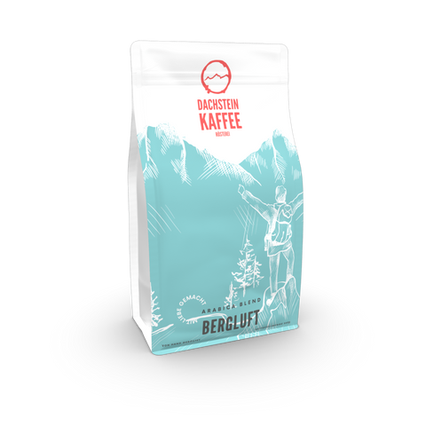 Dachsteinkaffee Espressoblend Alpinist ganze Bohne Röstkaffee Kaffeerösterei in Schladming Dachstein
