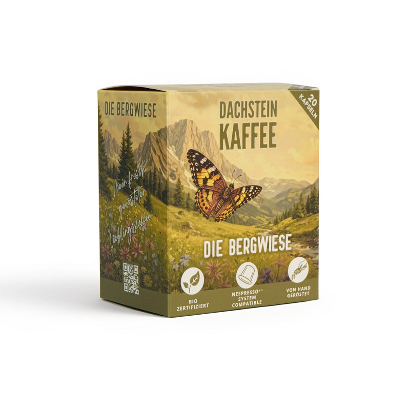 Die Bergwiese Kapseln für Nespresso Kaffeemaschine