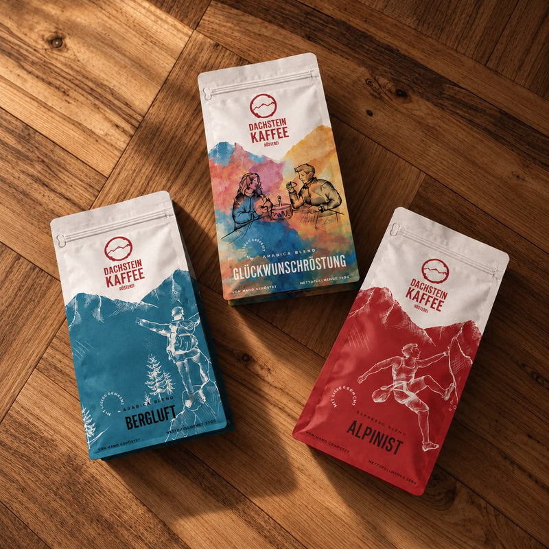 Kaffee Trio – Drei Spezialitäten. Drei Geschmackserlebnisse.