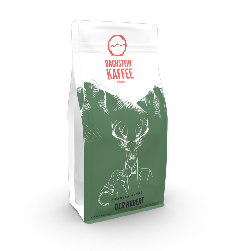Dachsteinkaffee Hubert Arabica Blend Spezialitätenkaffee Geschenksidee